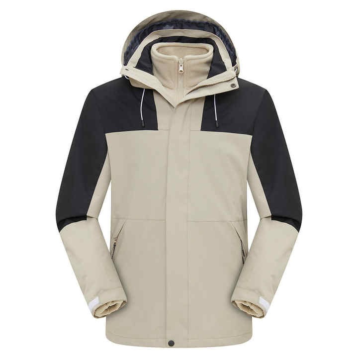 AQTQ Hot Sale Spring and Autumn Clothes 4XL Size Men Jacket Outwear Hooded Wadded Coat Slim Parka Men's Fashion Jacket